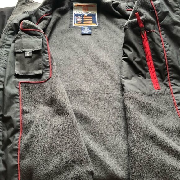 Free Country Black Ski Jacket Water and wind resistant 2XL - Picture 9 of 16